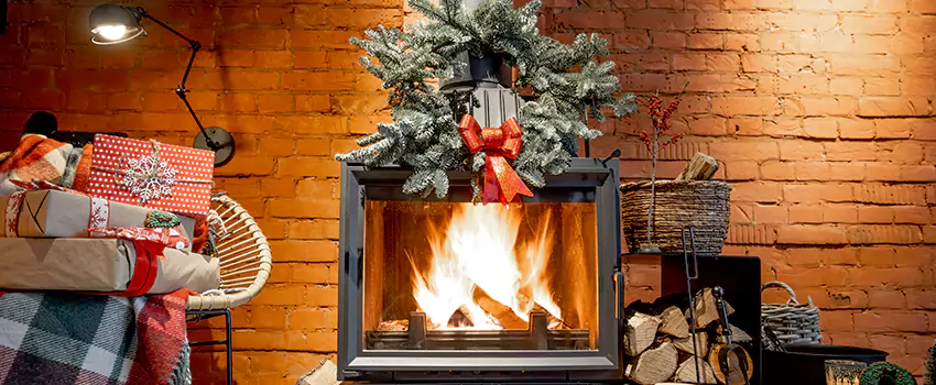Travis Industries Linear Gas Fireplace Installation in South Salt Lake, Utah