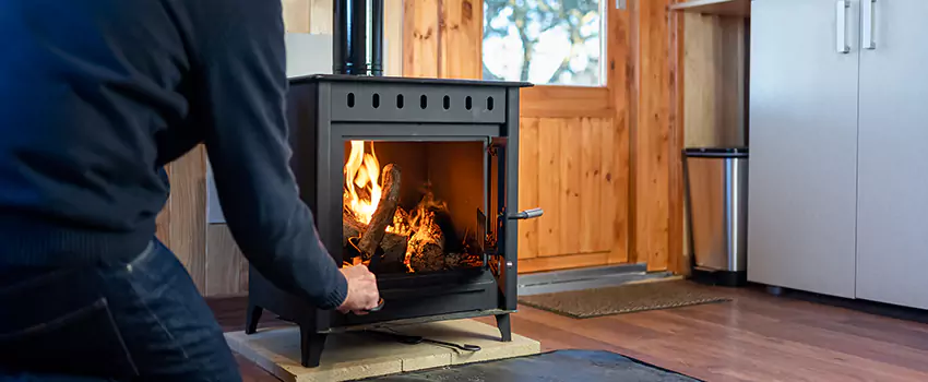 Open Hearth Wood Fireplace Installation in South Salt Lake, UT