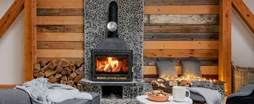 Thelin Hearth Products Direct Vent Gas Stove Fireplace Inspection in South Salt Lake, Utah